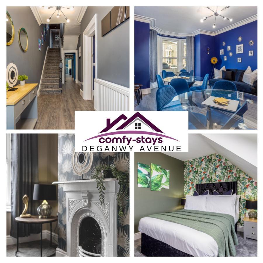 Comfy-Stays Deganwy Ландъндо Екстериор снимка